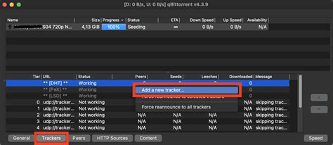 Working and Open Torrent Trackers List (2022 Update).